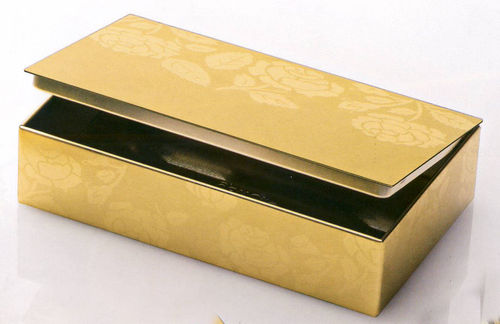SISSY GOLD SCHARNIERDECKELDOSE 177x105x40mm